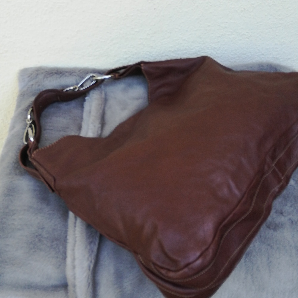 Carla Mancini leather hobo